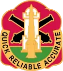 56th Field Artillery Command"Quick, Reliable, Accurate"1972–1991