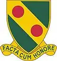 793rd Military Police Battalion"Facta cum Honore"(Achievement with Honor)