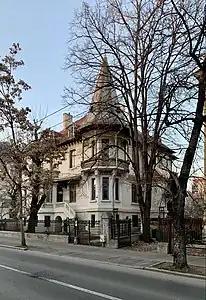Maria Ioanidi House on Bulevardul Dacia, Bucharest, by Ion D. Berindey, 1911