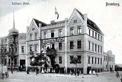 Schliep's hotel ca 1900