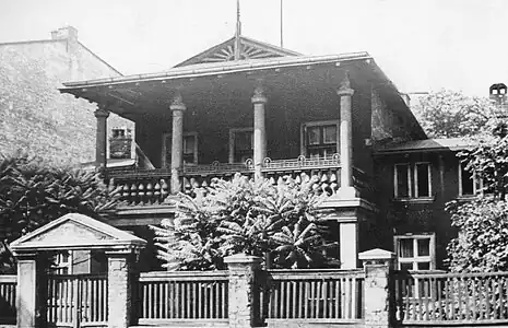 The villa ca 1930s