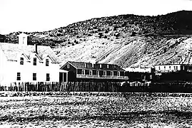 Historical Ojo Caliente Mineral Springs buildings
