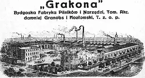 19th century picture of the first factory