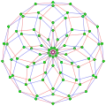 9{4}2,  or , with 81 vertices, and 18 (enneagonal) 9-edges