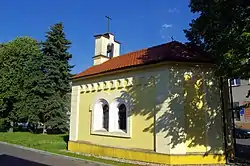 Chapel in the centre of Malovice