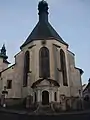 Front facade of St. Catherine's Church