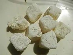 Macapuno pastillas from the Philippines