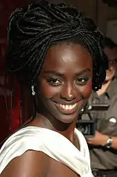 Aïssa Maïga during the 2007 Cannes Film Festival.