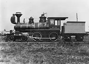 The Central Railway's A12 class number 11, later Queensland Railways no. 167.