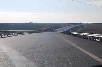 A1 motorway between Arad and Timișoara