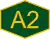 A2 highway logo