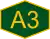 A3 highway logo