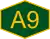 A9 highway logo