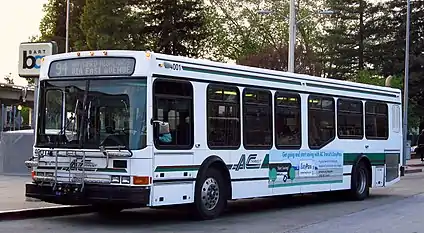 NABI 40-LFW with updated "ribbon" livery, colors, and logo