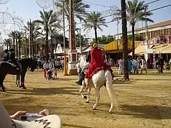 Horse Riding at Fair of Jerez de la Frontera