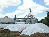 AFA Serodino Agricultores Federados Argentinos primary grain storage center.