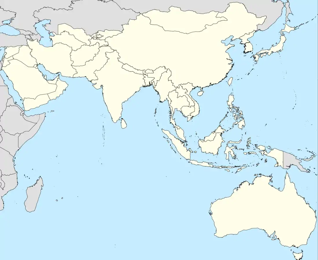 2020 AFC Cup is located in Asian Football Confederation