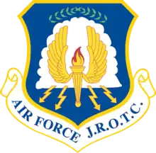 Shield of the United States Air Force Junior Reserve Officer Training Corps