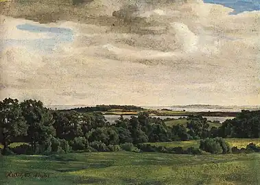 Landscape in Holstein (1827)