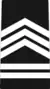 AJROTC Sergeant First Class insignia