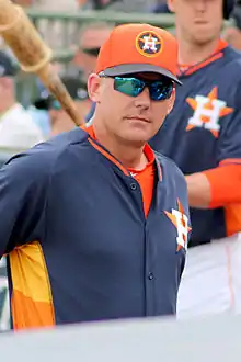 A. J. Hinch was the manager of the Astros from 2015 to January 2020.