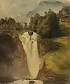 Handeck-Wasserfall by Alexandre Calame (19th century)
