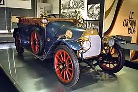 First car made by Anonima Lombarda Fabbrica Automobili (A.L.F.A), later Alfa Romeo.