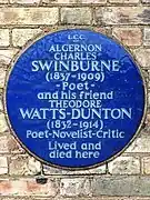 Blue plaque