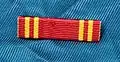 Ribbon of the Kronoberg Regiment (I 11) Commemorative Medal.