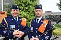 Two members of the Air Corps Pipe Band.