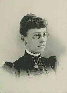 Woman with eyeglasses