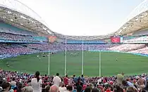 Australian rules football field