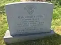 Grave site of Alva R. Fitch at Arlington National Cemetery