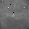 Near vertical view from Apollo 11