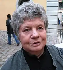 Byatt in Lyon in 2007