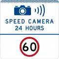 (G6-327-1) Speed Camera (24 Hours) (Speed Limit) (Used in New South Wales)