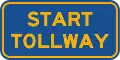 (R6-V19-2) Start Tollway (Used in Victoria)