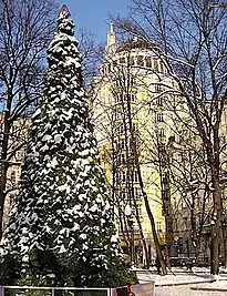 Patriarshiye Ponds in winter