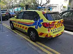 Hong Kong Fire Service rapid response vehicle