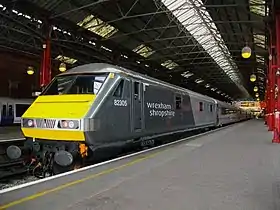 Wrexham & Shropshire Mark 3 DVT at Marylebone station