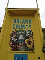 A building on the Solano County Fairgrounds