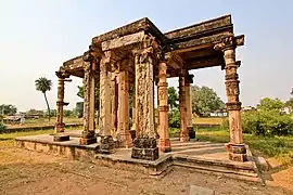 Ghantai temple, a now-ruined Jain shrine constructed sometime after the Parshvnatha temple