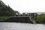 Caledonian Canal, Sluice By Carn Phail