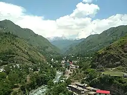 A view of Mandi from the Western Hills