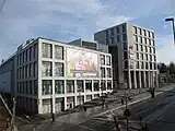 Shopping centre on old freight yard