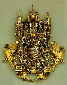 The Golden Cloak clasp, Hungarian Chapel in the Cathedral of Aachen