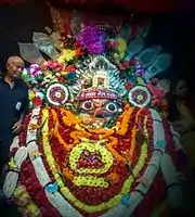 Mask of Akash Bhairava (Yalembar) at Indra Chowk