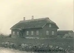 Auküla school in 1922.