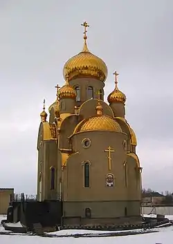 A church in Khartsyzk