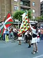 Parade in Abadiño, Biscay.